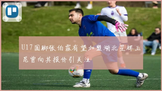 U17国脚张伯霖有望加盟湖北星辉玉昆曾向其报价引关注